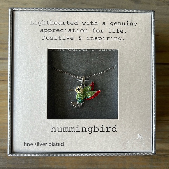 Hummingbird necklace - Picture 3 of 6